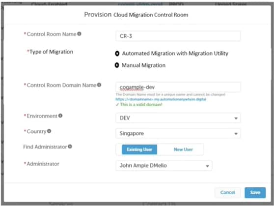 instances on the License Portal