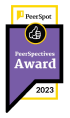 Prêmio PeerSpective de 2023 pela PeerSpot