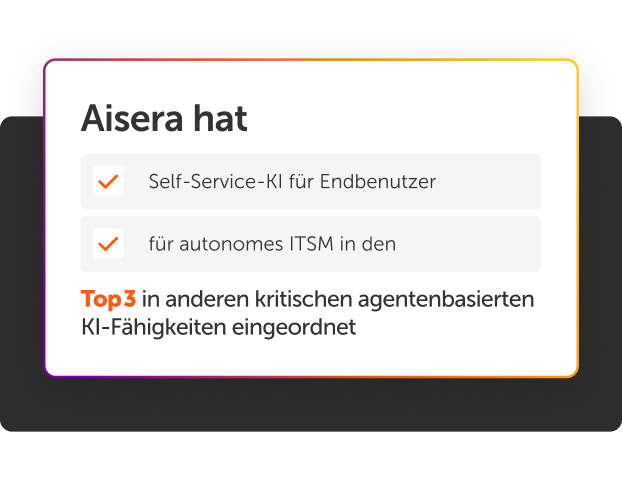 Aisera als Visionär genannt