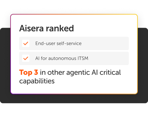 Aisera named a Visionary