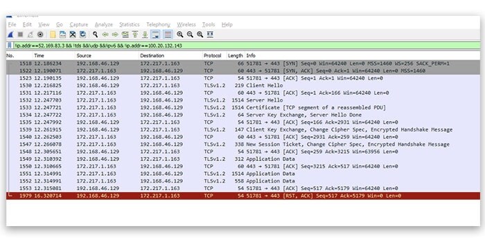 Filtering out one additional IP address