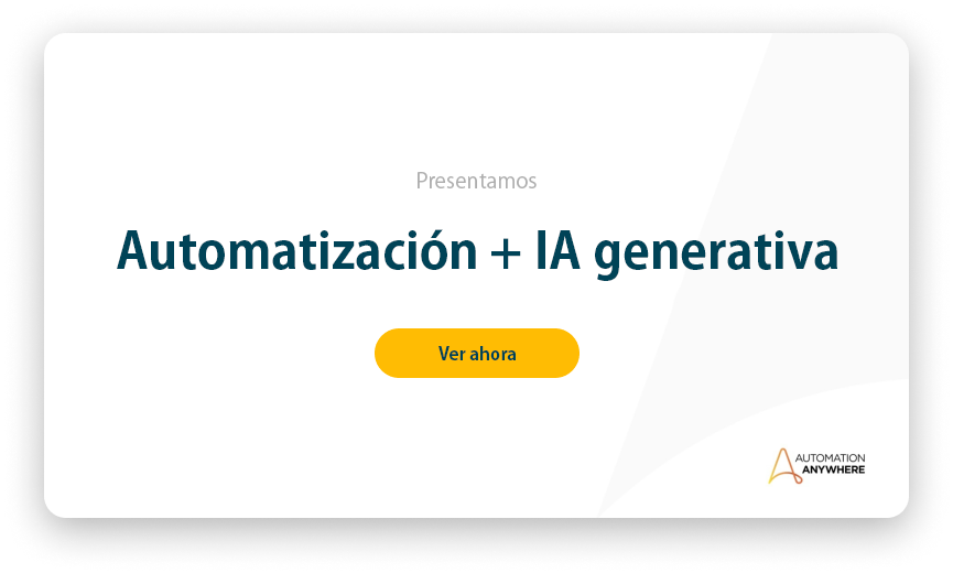 Automatización + IA generativa