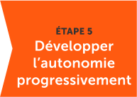 Évolution progressive de l’autonomie