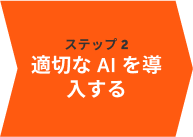 適切なタイプの AI を導入する