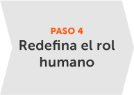 Redefina el rol humano