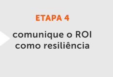 Communicate ROI as risk reduction and resilience