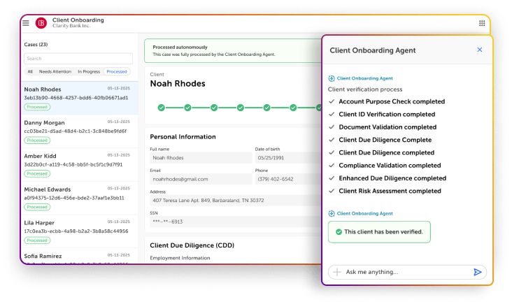 Customer Onboarding