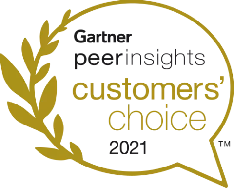 Gartner Peer Insights Customers Badge