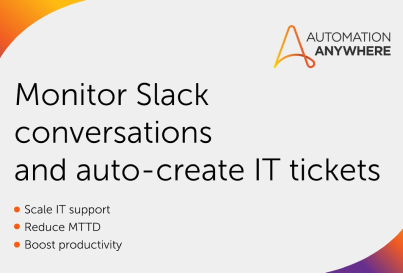 Transform Slack Messages into IT Tickets