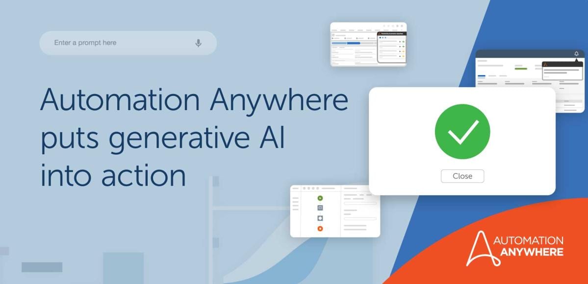 "Automation Anywhere puts generative AI into action"