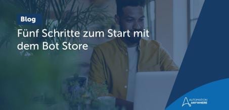 Fünf Schritte zum Start mit dem Bot Store