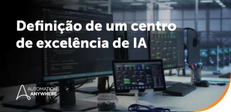 O que é um Centro de Excelência (CoE) de IA?