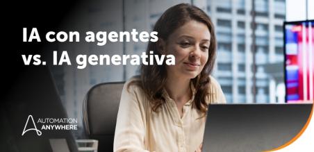 IA con agentes vs. IA generativa: Diferencias clave y autonomía