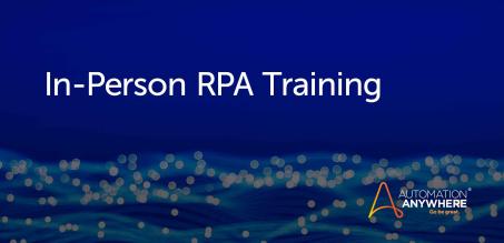 4 Instructor-Led RPA Courses at AAU
