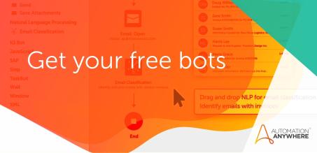 Complimentary Bot Pack for Increased Productivity and Business Continuity