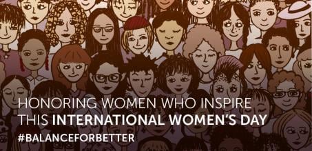 向國際婦女節所要紀念的女性致敬