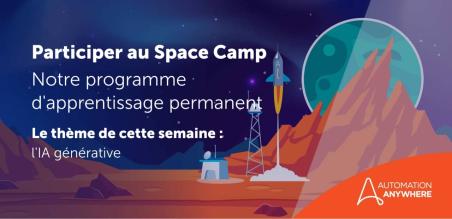 Première édition du Space Camp de la communauté Pathfinder et présentation de l'IA générative