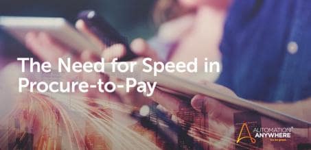 A necessidade de velocidade no processo de procure-to-pay