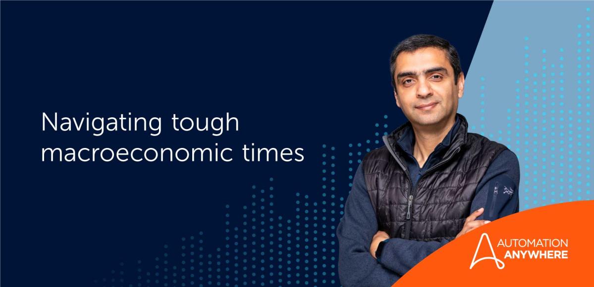 "Navigating tough macroeconomic times" with CFO Vikram Khosla